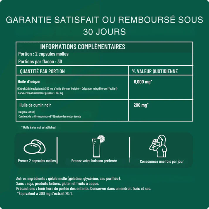 MySkin Orega+ - Cure naturelle pour l’immunité et la digestion